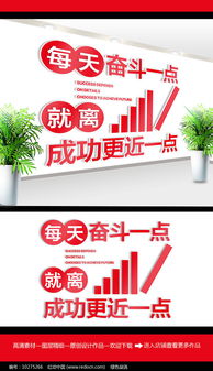 簡約企業(yè)標語文化墻