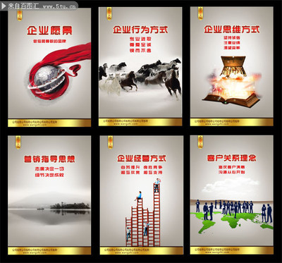 企業文化標語掛圖